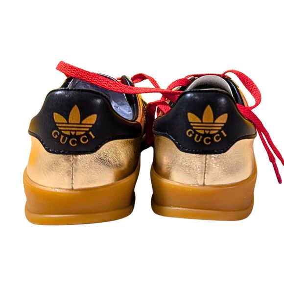 Adidas x Gucci Gazelle Metallic Gold – Men’s Size 7 – NEW main image 9